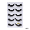 5 pairs 5D Mink Eyelashes Extension