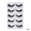 5 pairs 5D Mink Eyelashes Extension