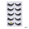 5 pairs 5D Mink Eyelashes Extension
