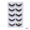 5 pairs 5D Mink Eyelashes Extension