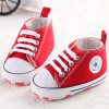 Newborn canvas baby shoes toddler girls boys Moccasins soft sole Classic Sports Sneakers brand Football Shoes for first walker