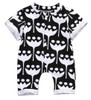 Newborn Baby Kids Boy Girl Cartoon Monkey Romper Clothes Short Sleeve Bebes Infant Jumpsuit One Pieces Outfits Clothing
