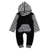 Newborn Baby Infant Boy Girl long sleeve Romper Hooded Jumpsuit playsuit Outfits Clothes Set