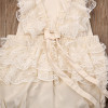 Newborn Baby Girls Floral Lace Ruffle Romper Jumpsuit Sunsuit Clothes Girl Romper