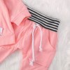 Newborn Baby Girls Clothes Set Cotton Long Sleeve Hooded Coat Tops Hoodies Flower Pants 2Pcs Baby Girl Clothing Outfits Set
