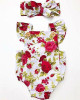 Newborn Baby Girls Clothes Flower Jumpsuit Romper + Headband Outfits