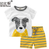 2PCS Suit Baby Boy Clothes Children spring Summer Toddler Boys Clothing set Cartoon 2018 girls Kids Fashion Cotton Animal dog 2PCS Suit Baby Boy Clothes Children spring Summer Toddler Boys Clothing set Cartoon 2018 girls Kids Fashion Cotton Animal dog