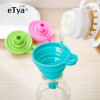2pcs Silicone Foldable Collapsible Style Funnel Hopper kitchen tools kitchen gadgets accessories cooking tools cozinha