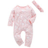 2PCS Set Newborn Kids Baby Girls Clothes Set Long sleeve Casual suit baby romper jumpsuit Infant Outfits Xmas Baby Clothing