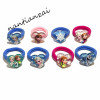 2PCS Girls Cartoon Hair Accessories Elsa Anna Princess Hair bands Acrylic Hair rope Hair ring Children Head wear Party Gifts