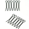 2pcs Hair Clips For Women Ladies Invisible Hairclips HairGrips Salon Barrette Hairpin Pins Hair Accessories Black Hair Barrette