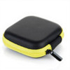 2Pcs Headphones Earphone Cable Earbuds Storage Hard Case Carrying Pouch bag SD Card Hold box