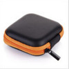 2Pcs Headphones Earphone Cable Earbuds Storage Hard Case Carrying Pouch bag SD Card Hold box