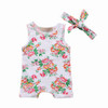 2Pcs Floral set 2017 Summer Baby Girls Jumpsuit Sleeveless Floral Romper Clothes Outfit 2Pcs Floral set 2017 Summer Baby Girls Jumpsuit Sleeveless Floral Romper Clothes Outfit