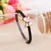 2pcs Fashion Girl Headwear Solid Black Headbands Head Elastic rubber ring Bands Rope Scrunchy Hair Accessories For Women Tie Gum 2pcs Fashion Girl Headwear Solid Black Headbands Head Elastic rubber ring Bands Rope Scrunchy Hair Accessories For Women Tie Gum