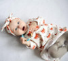 2Pcs Fashion Baby Girl Dress Newborn Baby Girls Pajamas Cotton Fox Dress Headband Outfit Cute Sets Clothes