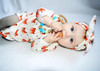 2Pcs Fashion Baby Girl Dress Newborn Baby Girls Pajamas Cotton Fox Dress Headband Outfit Cute Sets Clothes