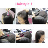 2Pcs Donut Big Hair Clips Barrette Styling Braid Hair Grips Pins Styling Tools Hairpins Braider Hairstyles Hair Accessories