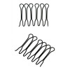 2Pcs Donut Big Hair Clips Barrette Styling Braid Hair Grips Pins Styling Tools Hairpins Braider Hairstyles Hair Accessories