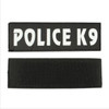 2Pcs Custom Dog k9 Pet Harness Collar Label Personalize SERVICE Dog DIY Name Police k9 Pets Dog Harness Vest Label Sticker