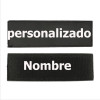 2Pcs Custom Dog k9 Pet Harness Collar Label Personalize SERVICE Dog DIY Name Police k9 Pets Dog Harness Vest Label Sticker