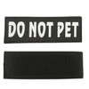 2Pcs Custom Dog k9 Pet Harness Collar Label Personalize SERVICE Dog DIY Name Police k9 Pets Dog Harness Vest Label Sticker