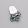 2PCS Creative Little Bowknot Girls Hair Accessories Princess Headwear Children Hair Ropes Baby Headdress Kids Elastic Hair Bands