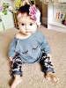 2Pcs Clothes Newborn Kids Infant Baby Girls Tops Shirt+Long Pants Outfits Set