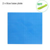 2Pcs Classic Base Plates Plastic Bricks Baseplates Compatible Legoed Major Brands Building Blocks Construction Toys 32*32 Dots