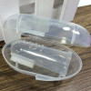 2Pcs Baby Toothbrush With Case Dust Shield Infant Soft Safe Silicone Finger Teeth Rubber Clean Massager Training Brush Set