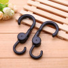 2pcs Baby Stroller Rotatable Hook Stroller Shopping Hook Clips Pram Accessories Double Hung Hook For Cart Carriages Wheelchairs