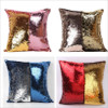 Reversible Sequin Mermaid Sequin Pillow Magical Color Changing Throw Pillow Cover Home Decor Cushion Cover Decorative Pillowcase