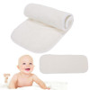 Reusable Baby Diapers 4 Layers Bamboo Fiber Insert Nappy Liners Soft Infant Baby Cloth Nappy Diaper Washable Newborn Nappies