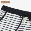 Qianxiu Sleepwear Suit Knitted Cotton Pajama Set For Women Modal Stripes Women Pijamas