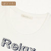 Qianxiu Sleepwear Suit Knitted Cotton Pajama Set For Women Modal Stripes Women Pijamas