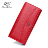 Qianxilu Brand 100% Genuine Leather Wallet for Women,High Quality Coin Purse Female 2017