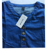 QAZXSW Spring Summer Denim Dress For Women 2018 Harajuku Jeans Dress With Button Slip Plus Size Sarafans Vestidos Feminino HB065