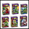 6Pcs/Set Turtle Leonardo Raphael Michelangelo Donatello Model Building Block Toys BELA Brinquedos For Children Compatible Legoe