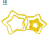 6pcs/set Star Shaped plastic Cake mold cookie cutter biscuit stamp fondant cake decorating tools
