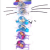 6PCS/Set Shine Hair Accessories Princess Elsa Anna Hair rope Snow Flower Hairpins BB Clips Headwear For Girls Children Gifts