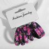 6PCS/Set Cotton Print Kids Hair Ropes High Elastic Hair Bands Fashion Accessories Hair Band Accessories