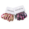 6PCS/Set Cotton Print Kids Hair Ropes High Elastic Hair Bands Fashion Accessories Hair Band Accessories