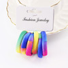 6PCS/Pack New Korean Cotton Print Hair Ropes Leopard High Elastic Headband Elegance Hair Bands For Women Girls Hair Accessories 6PCS/Pack New Korean Cotton Print Hair Ropes Leopard High Elastic Headband Elegance Hair Bands For Women Girls Hair Accessories