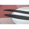6Pcs/Lot 18/10 Stainless Steel Dinnerware Set Black Cutlery Set Dinner Knife Scoops Silverware Set Fork Tableware Dessert Fork