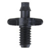 6mm Male Thread Single Barbed 4/7mm PVC Hose Connector Home Garden Drip Irrigation Watering Fitting Connector 50/100Pcs