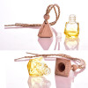 6ml Car Perfume Essential Oil Empty Bottle Glass Pendant Vehicle Perfume Bottle Car Decoration Supplies Car Accessories