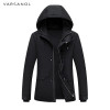 Varsanol Winter Mens Duck Down Jackets Hooded Warm Parkas Thick Casual Style Jacket Slim Overcoat Long Sleeve Outerwear Hot New