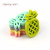 TYRY.HU Pineapple Silicone Teether Babies Teething Pendant Nursing Soft Silicone Beads Safe Toys For Soothe Teething Baby