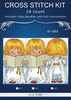 3TH Angel baby 2017 home Decor counted14ct white canvas similar DMC Cross Stitch kits14ct needlework Set DIY embroidery
