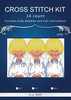 3TH Angel baby 2017 home Decor counted14ct white canvas similar DMC Cross Stitch kits14ct needlework Set DIY embroidery